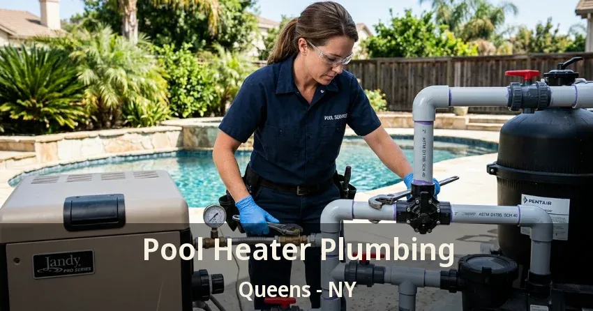 Pool Heater Plumbing Queens - NY